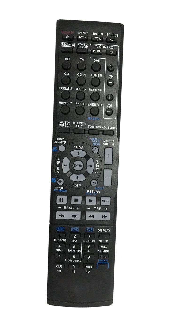 JustFine Replaced Remote Control Compatible for Pioneer VSX-520 AXD7632 VSX-522-K VSX-1024 VSX-1122-K Home Theater AV A/V Audio/Video Receiver System - Image 1
